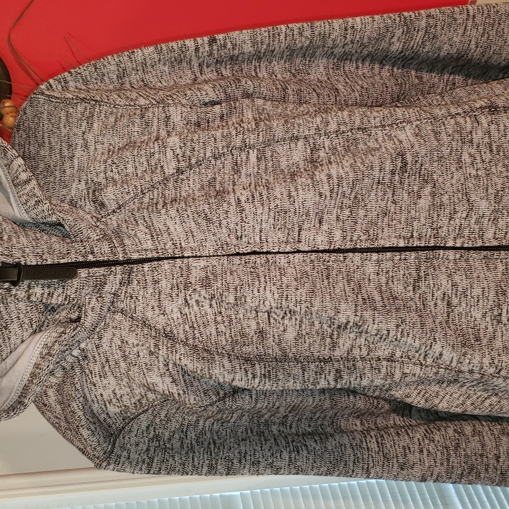 SOLD CL CALVIN KLEIN DETACHABLE HOOD WOMENS PERFORMANCE GYM JACKET COAT - Picture 3 of 13